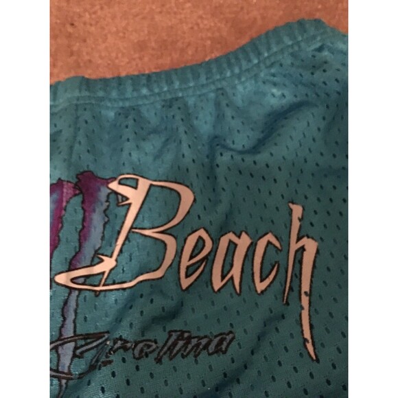 EXIST Women's Juniors Mesh Mini Shorts MYRTLE BEACH South Carolina Size L Blue - Picture 10 of 12